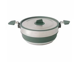 Кастрюля складная Sea to Summit Detour Stainless Steel Collapsible Pot 3 L, Laurel Wreath Green (STS ACK026021-402002)