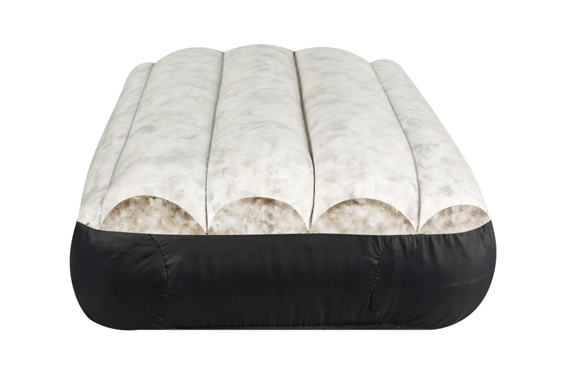 Надувная подушка з пухом Sea To Summit Aeros Down Pillow Deluxe, 12х59х38см, Grey (STS APILDOWNDLXGY)