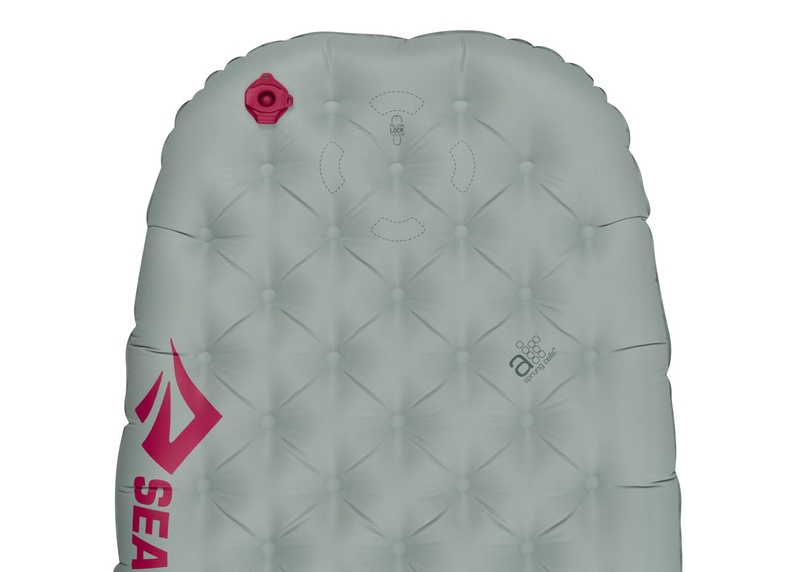 Надувной женский коврик Sea to Summit Ether Light XT Insulated Mat 2020, 168х55х10см, Pewter (STS AMELXTINS_WR)