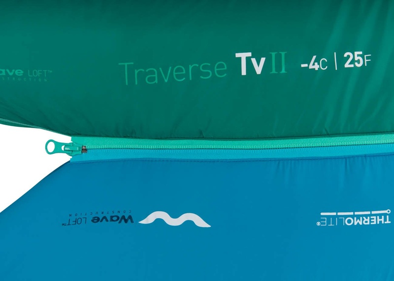 Спальный мешок женский Sea to Summit Venture VtII (-5/-12°C), 183 см - Left Zip, Blue (STS AVT2-WL)