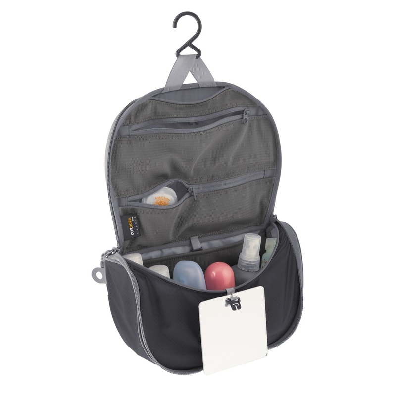 Косметичка Sea To Summit TL Hanging Toiletry Bag Black/Grey, 22.5 х 7.5 х 5.5 см (STS ATLHTBSBK)