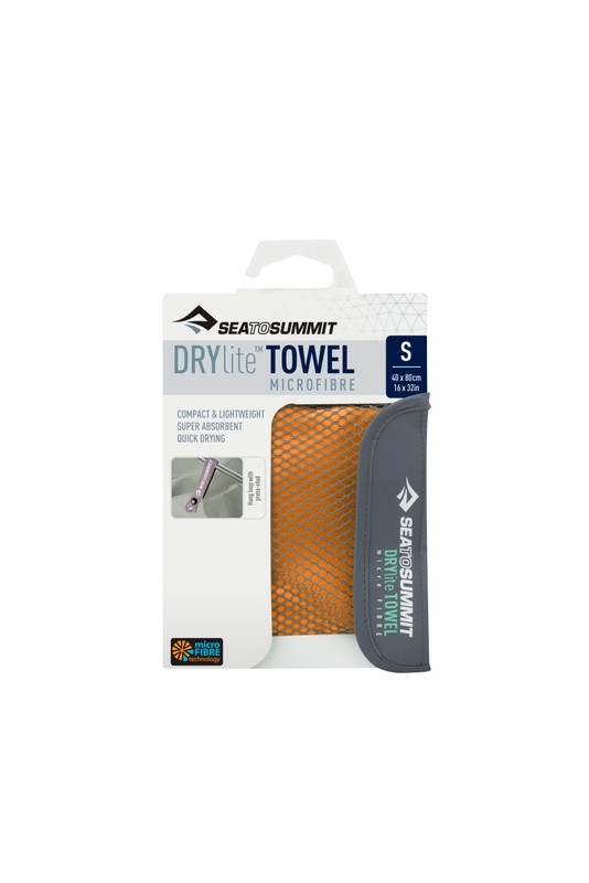 Полотенце из микрофибры Sea To Summit DryLite Towel, S - 40х80см, Orange (STS ADRYASOR)