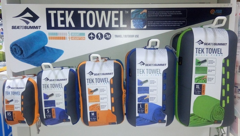 Полотенце из микрофибры Sea To Summit Tek Towel, S - 40х80см, Lime (STS ATTTEKSLI)
