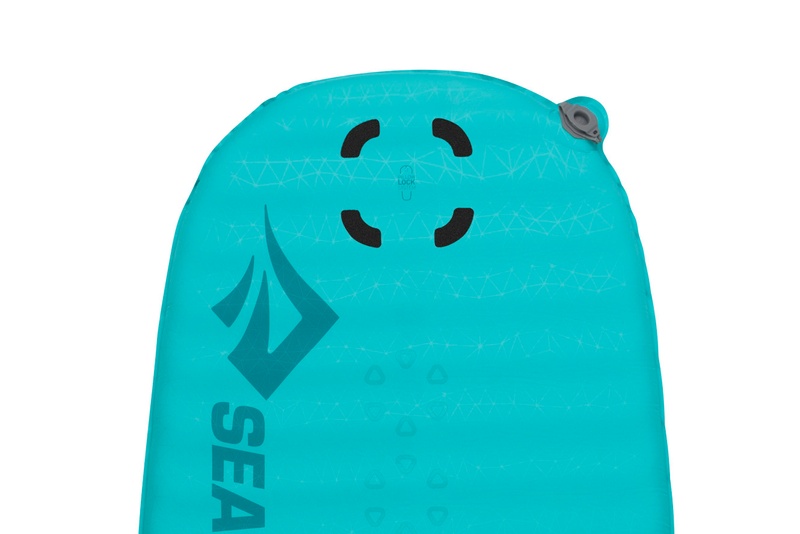 Самонадувающийся женский коврик Sea to Summit Comfort Light Mat, 170х53х5см, Aegean (STS AMSICLWR)