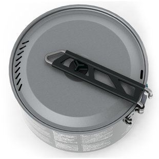 Алюмінієва каструля зі складною ручкою Alpha Pot від Sea To Summit, 1,2 L (STS AKI3004-02380501)