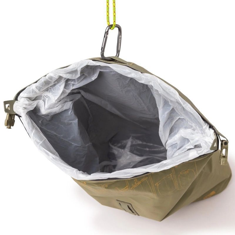 Гермочехол для мусора Trash Dry Bag, Burnt Olive, 10 L (STS 044401)