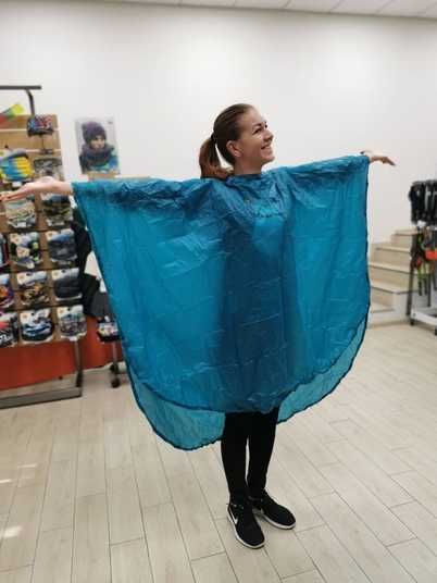 Дождевик-пончо Sea To Summit Poncho 15D Blue, 140 х 118 см (STS