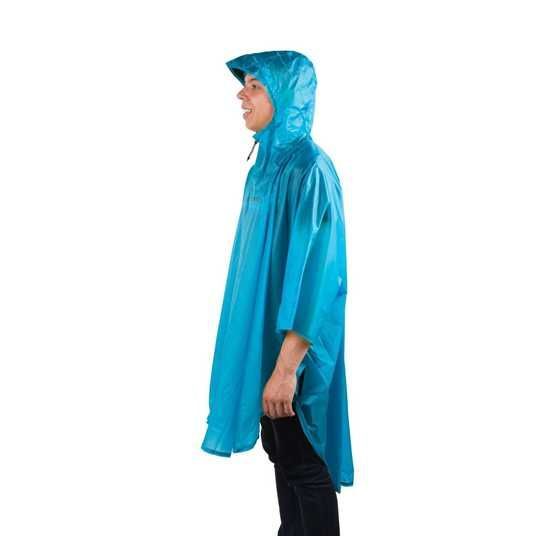Дождевик-пончо Sea To Summit Poncho 15D Blue, 140 х 118 см (STS