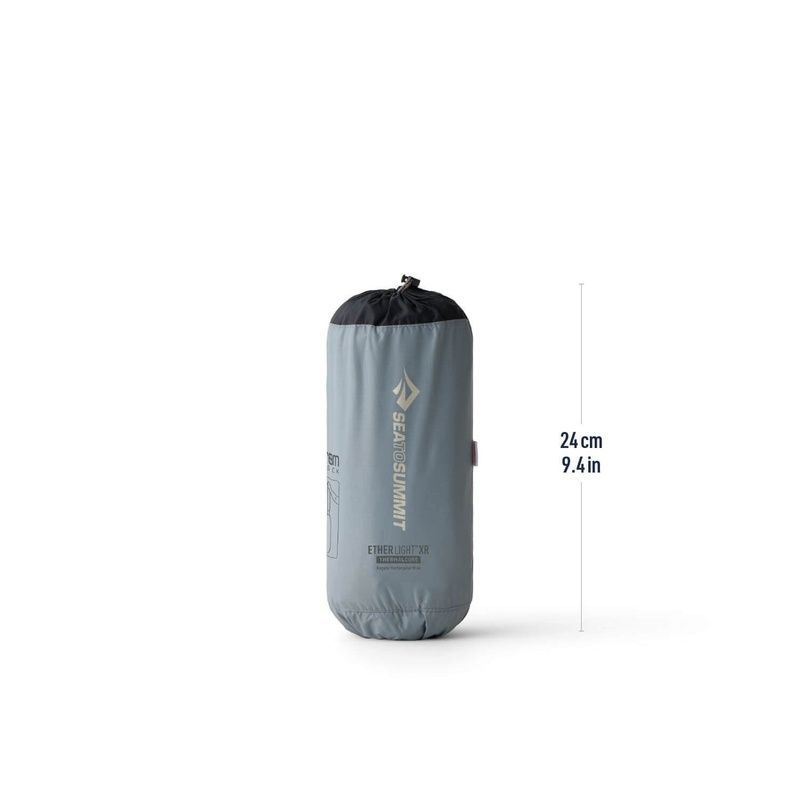 Килимок надувний Sea to Summit Ether Light XR Insulated ASC Mat, Dark Gray, Regular Rectang Wide, 183х64х10см (STS ASL051152-291703)